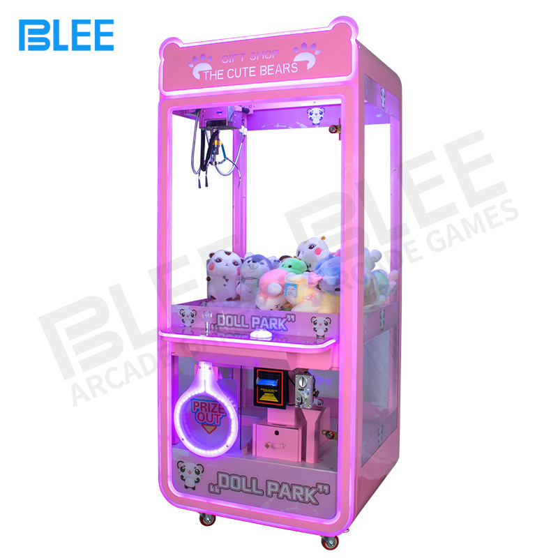 Custom Wholesale Claw Machine For Adult Classic Claw Crane Machine Crazy Toy 2 Crane With Bill Acceptor