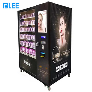 Top sale vendor eyelashes automatic cosmetics combo vending machine hair lash lipstick perfume beauty products vending machine