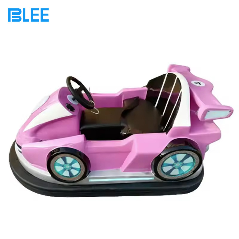 Outdoor Electric Mini Bumper Car for Adults Kids Amusement Park Ground-net Bumper Cars With Light Floor