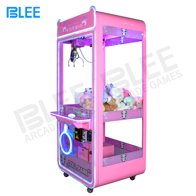 Custom Wholesale Claw Machine For Adult Classic Claw Crane Machine Crazy Toy 2 Crane With Bill Acceptor