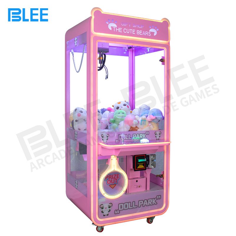 Custom Wholesale Claw Machine For Adult Classic Claw Crane Machine Crazy Toy 2 Crane With Bill Acceptor