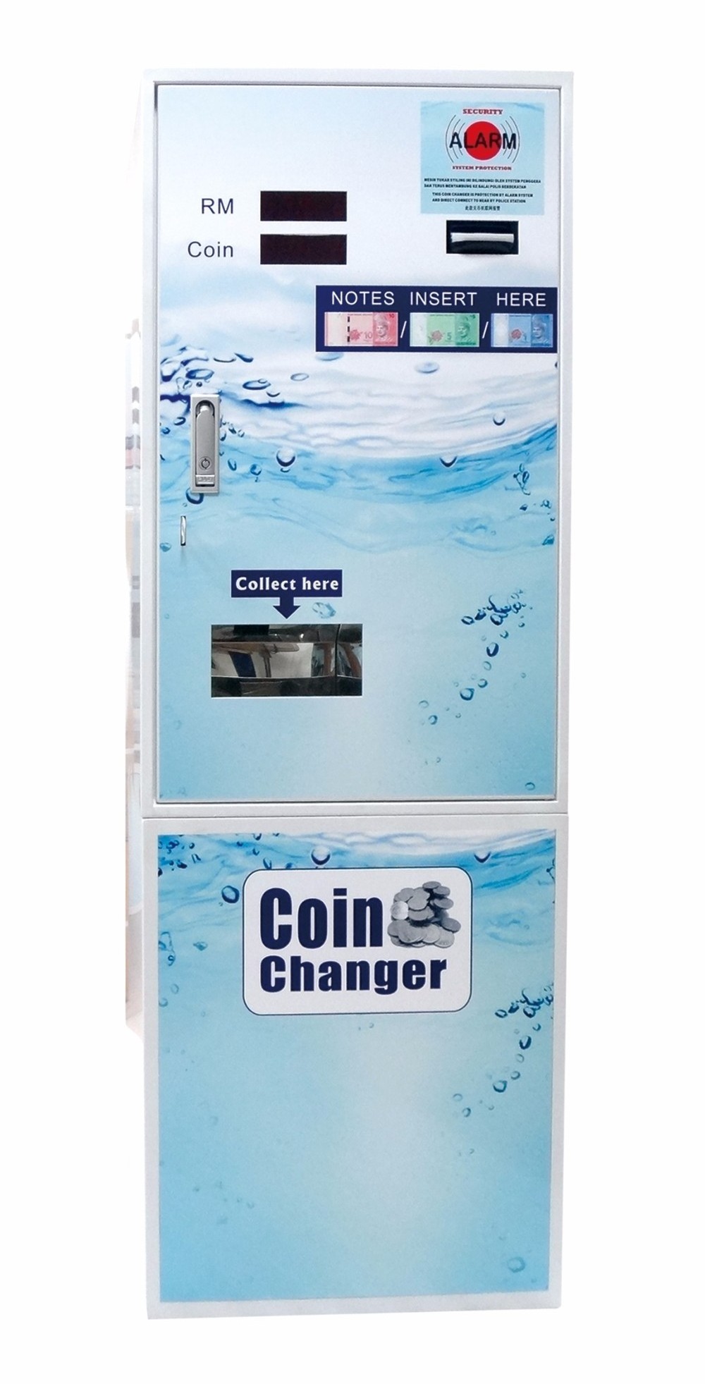 Wechat automatic vending machine business coin exchange machine