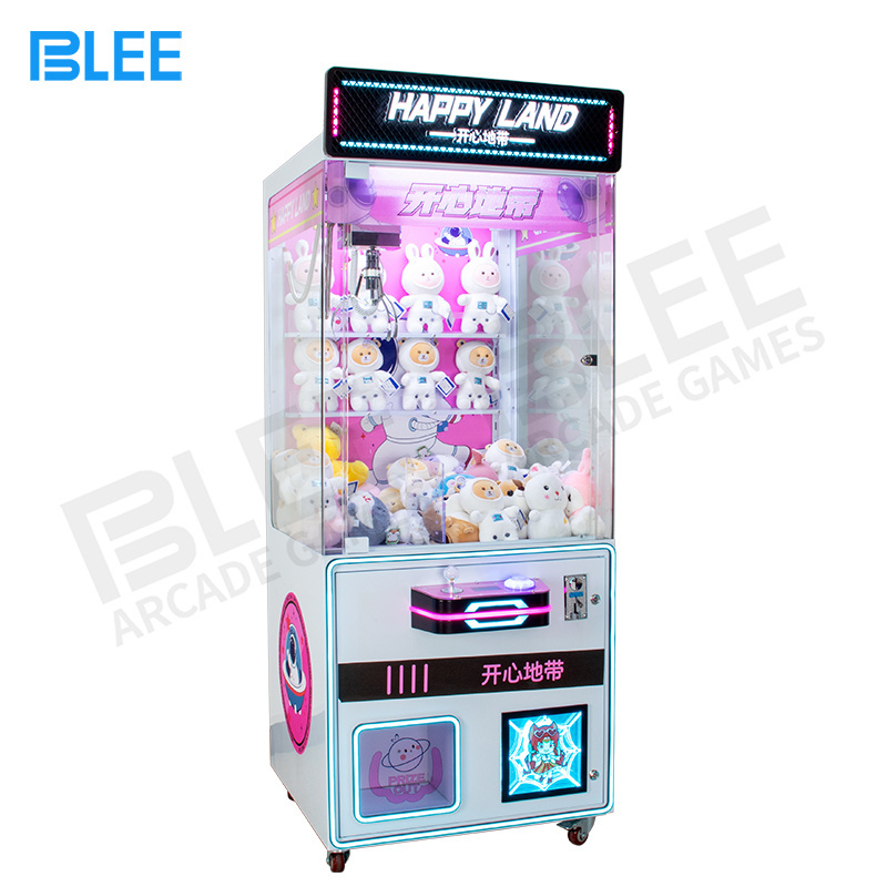 custom wholesale coin operated toy arcade catch toys claw crane game machines