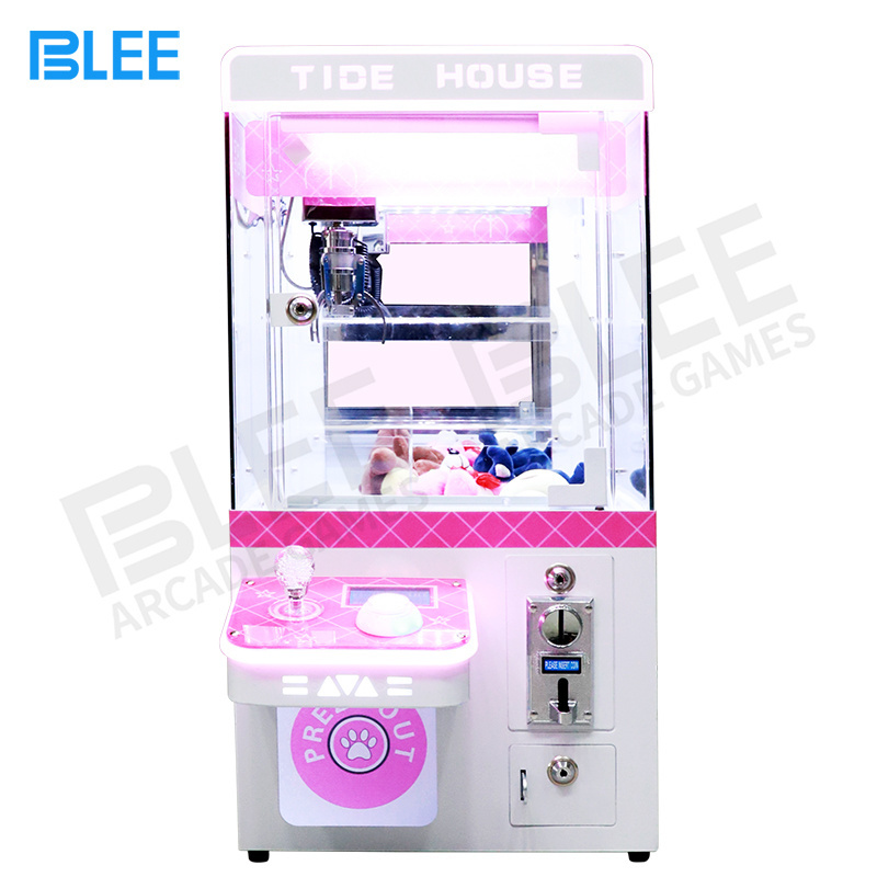 High quality coin operated crane toy catcher machine amusement center toy claw machine supplier