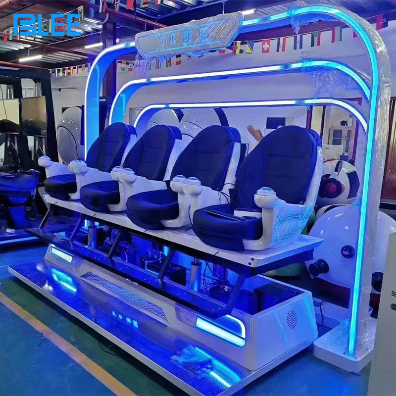 Amusement Products 4 Seats 9D VR Cinema Chair 360 3D 5D 6D 7D 9D virtual reality sports chair cinema