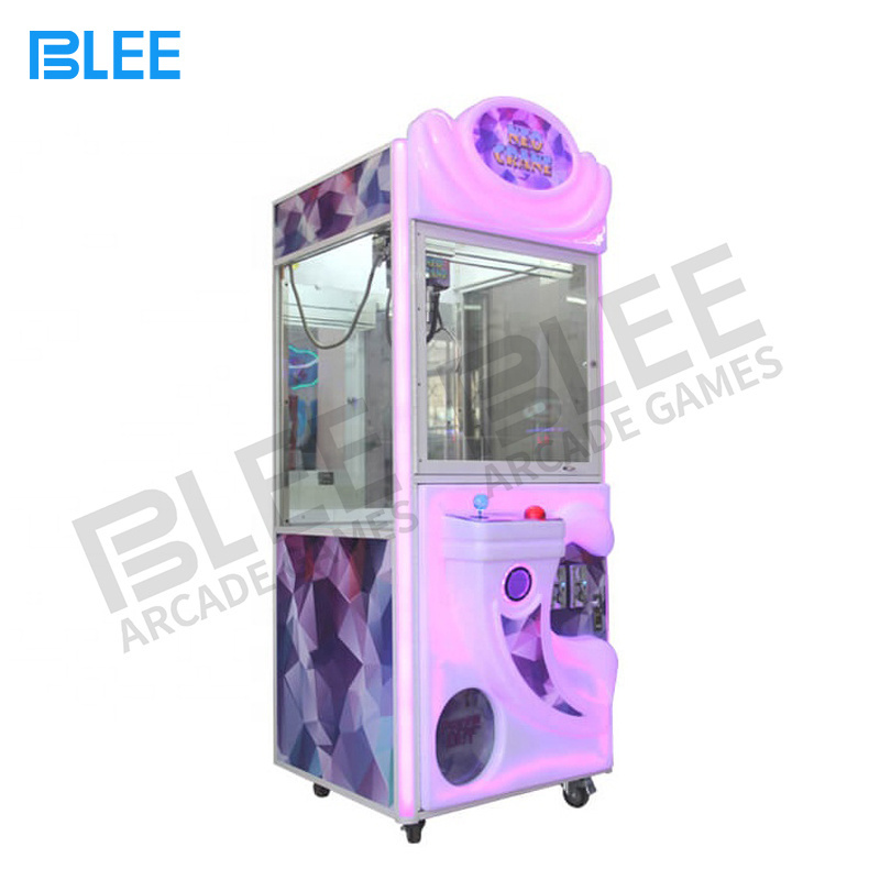 Personalized Gift Crane Claw Arcade Machine Crazy Toy 2 Coin Operated Toy Crane Claw Machine With Dollar Bill Acceptor