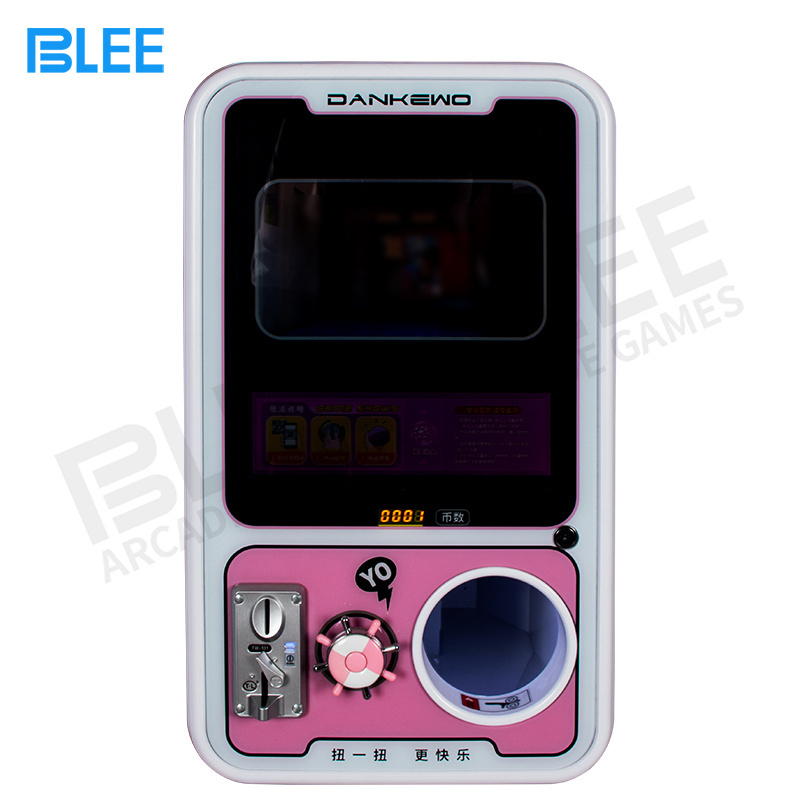 Electrical Advertising Screen 75-100mm Capsule Toy Vending Machine Coin Operated Gacha Game machine