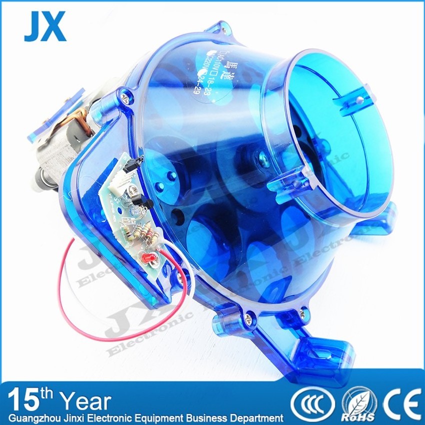 Blue sandblasting coin hopper with sensor for game machine