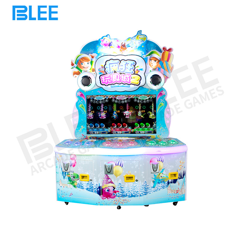 Indoor Coin Operated Game Machine Lottery Ticket Prize Kids Game Crazy Zoo City Lucky Lottery Machine For Sale