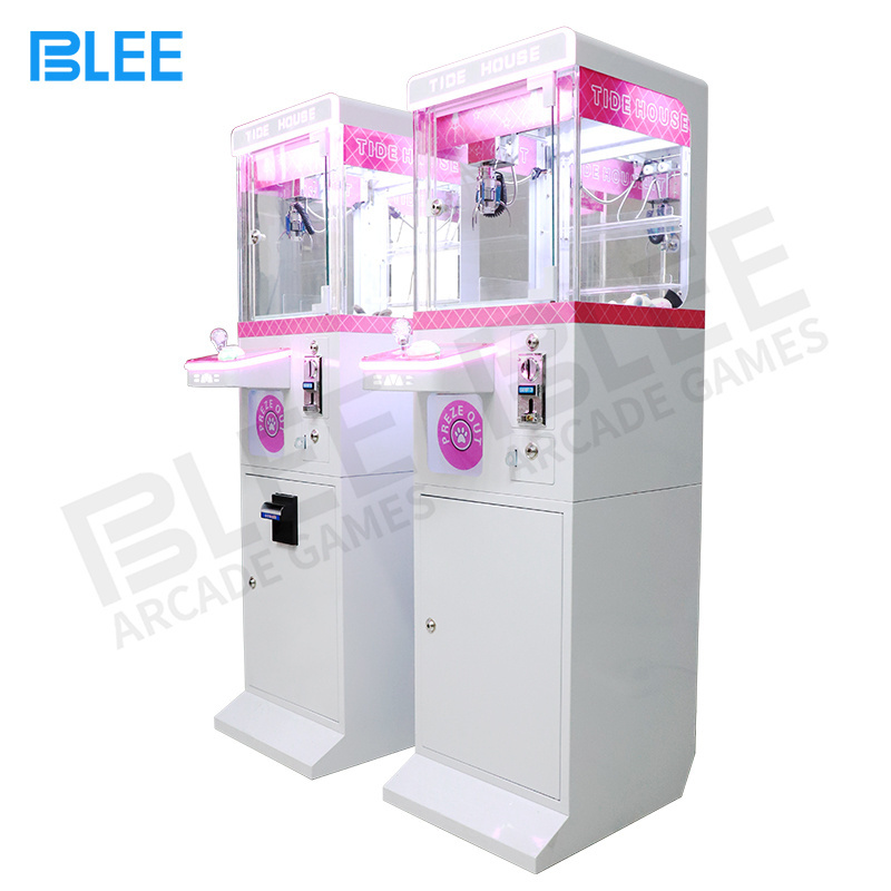 High quality coin operated crane toy catcher machine amusement center toy claw machine supplier