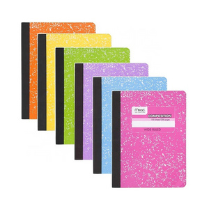 Customised Logo School Composition Notebooks Soft Paper Cover Student Notepad College Ruled Sheets Cute Note Book Recycled Diary