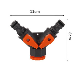 Y Type Garden Water Nipple Fitting Hose Connector For Garden Irrigation