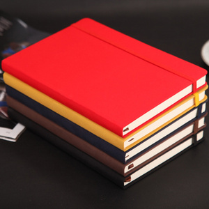 Custom PU Leather Promotional Paper Notebook Manufacturers Diary Business Travel Journal