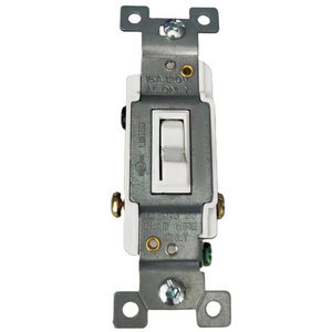 15A-120V Single Pole or 3 Way Electrical Toggle Light Switch  U.S. and Canadian Electrical Standard Approved