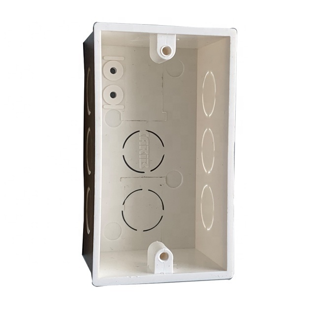 Flame Retardant Electric Box Cover Plastic  Universal Socket Wiring Switch Box PVC Terminal Box