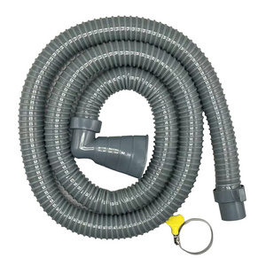 Washing Machine Drain Hose  plastic Pulsator washing machine drain hose plastic flexible pipe 90 degree Angle 0.8 to 8 meters