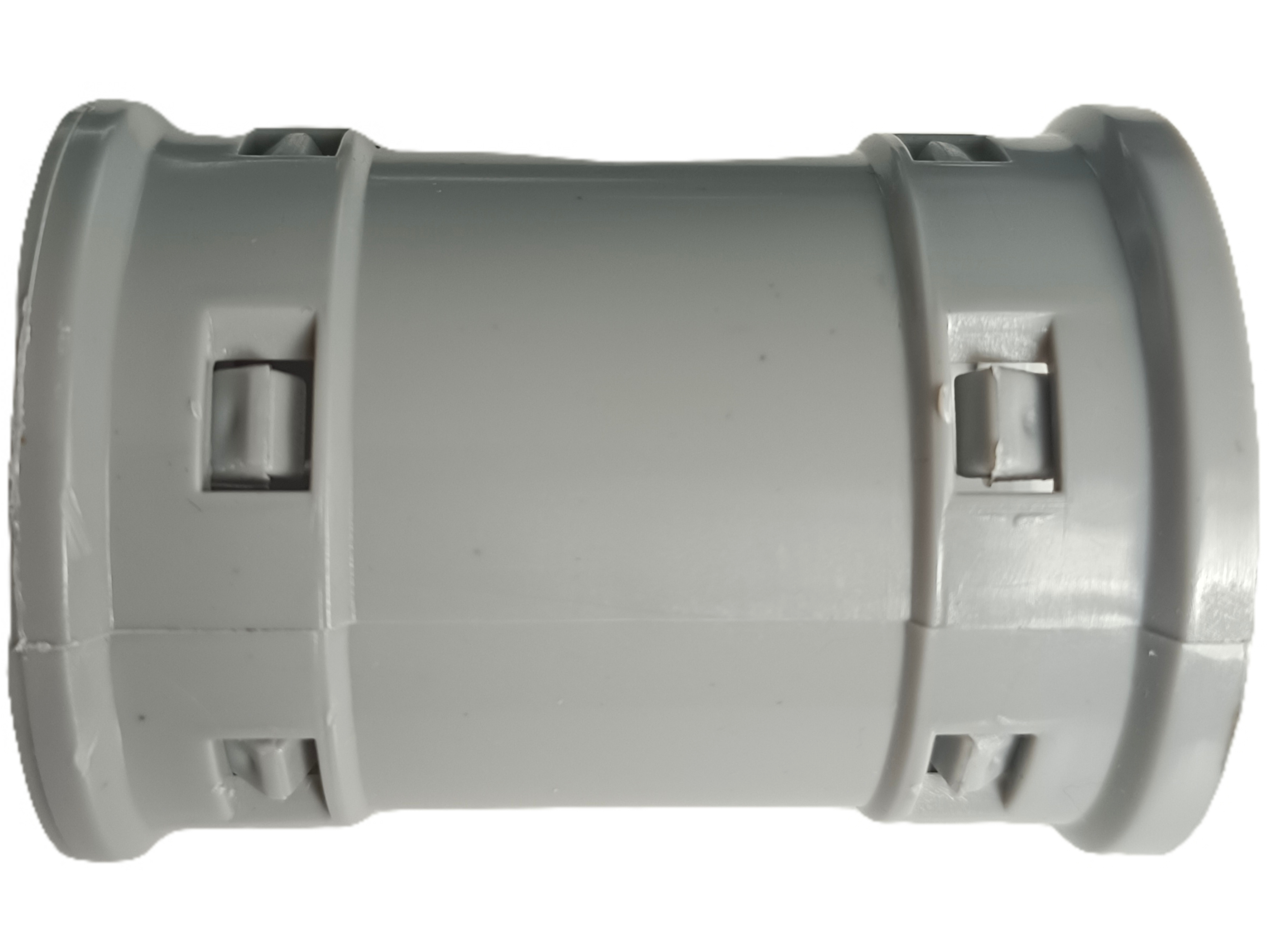 Gray Electrical Nonmetallic Tubing & Fittings PVC ENT Conduit Coupling In Push Connectors Straight Conduit Fittings