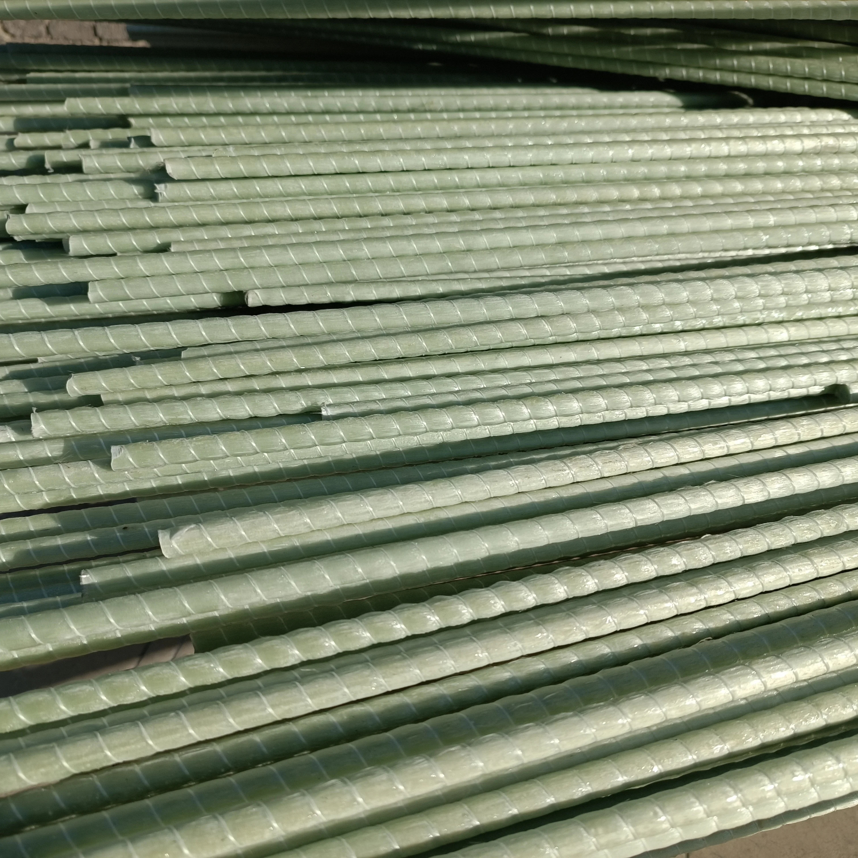 Exceptional strength factory price fiberglass rod BFRP rebar threaded bar