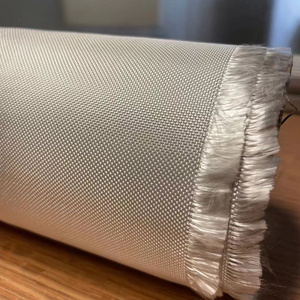 Fireproof insulated high silica fiber glass cloth high silicon oxygen cloth stable high silica glass fiber against fire fabric