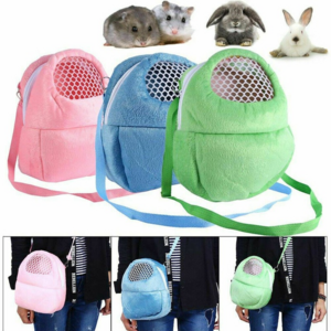 Chinchilla Guinea Pig Bunny Breathable Carrier Cage Hamster Travel Carrier Bag Pet Travel Backpack