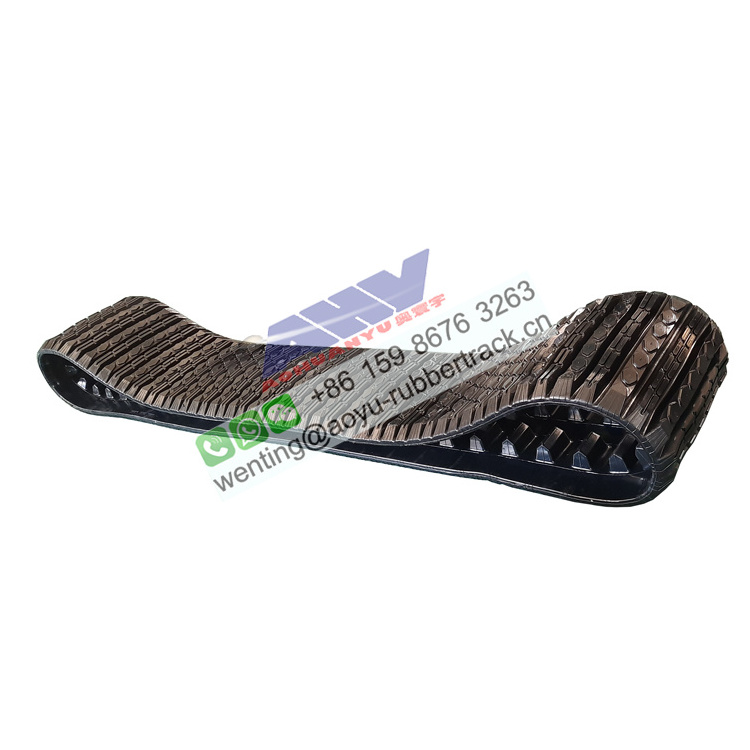 18x4x50 rubber track CAT 287 CAT287B Skid Steer Loader Rubber Tracks for Posi Track Loader