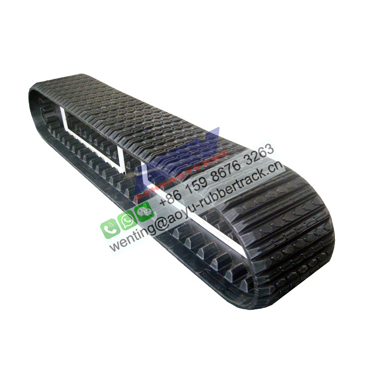 18x4x50 rubber track CAT 287 CAT287B Skid Steer Loader Rubber Tracks for Posi Track Loader