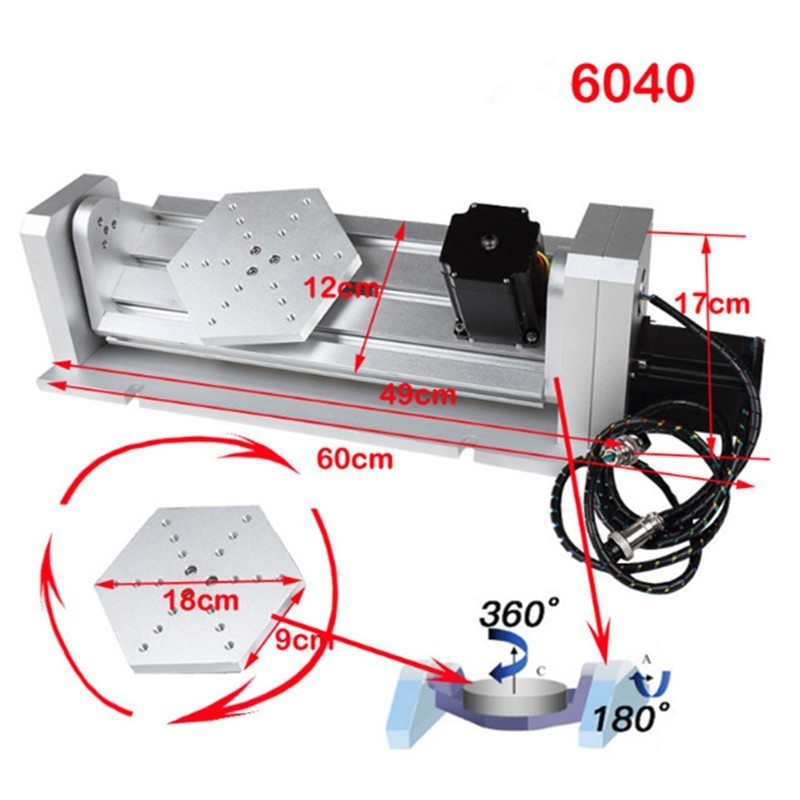 Desktop mini hobby 3D cnc wood carving router 4 5 axes axis 3d wood cutting mini cnc cutter router milling machine for metal