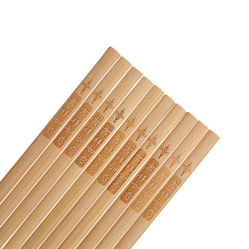 Factory Hot Selling Natural Bamboo Products Recyclable Kitchen Tableware Bamboo Chopsticks Wholesale