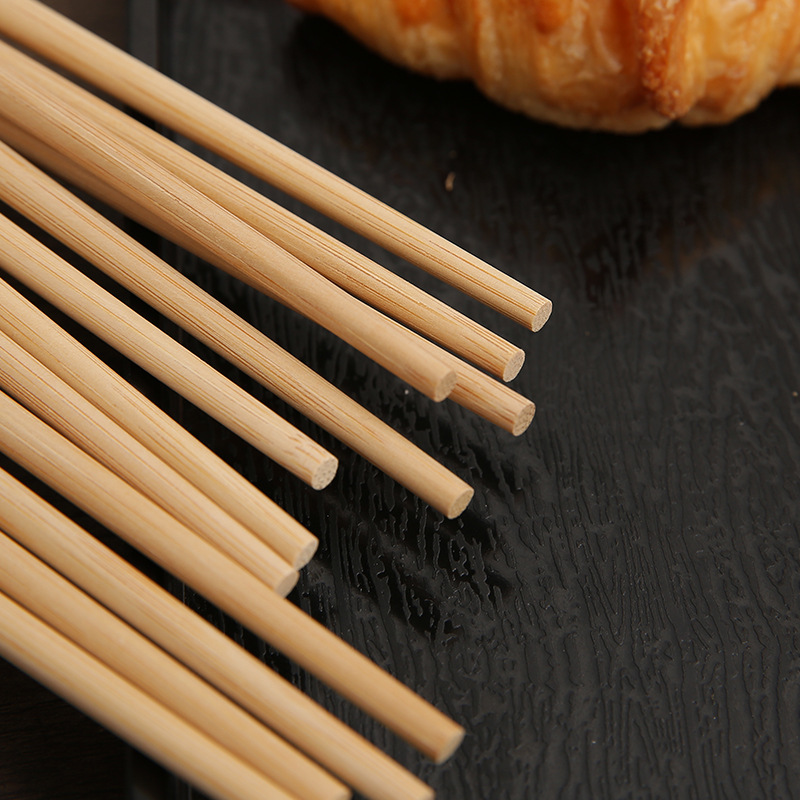 Factory Hot Selling Natural Bamboo Products Recyclable Kitchen Tableware Bamboo Chopsticks Wholesale