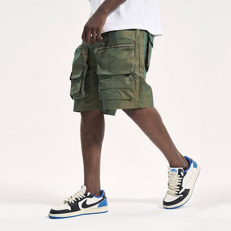 Casual outdoor loose cargo short Plus Size New Style Utility Cargo Shorts Men Half Pants Custom Multi-pocket Men's Nylon Shorts