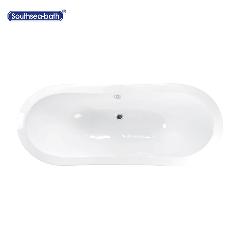 five star hotel customized  cast iron bathtub