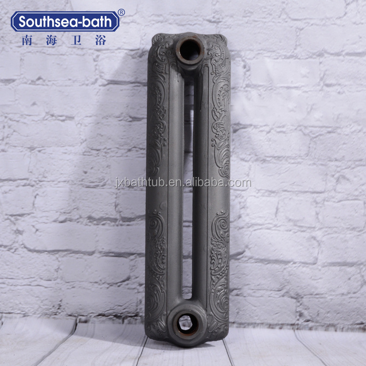 Matt Black Painting Traditional Column Cast Iron Radiator