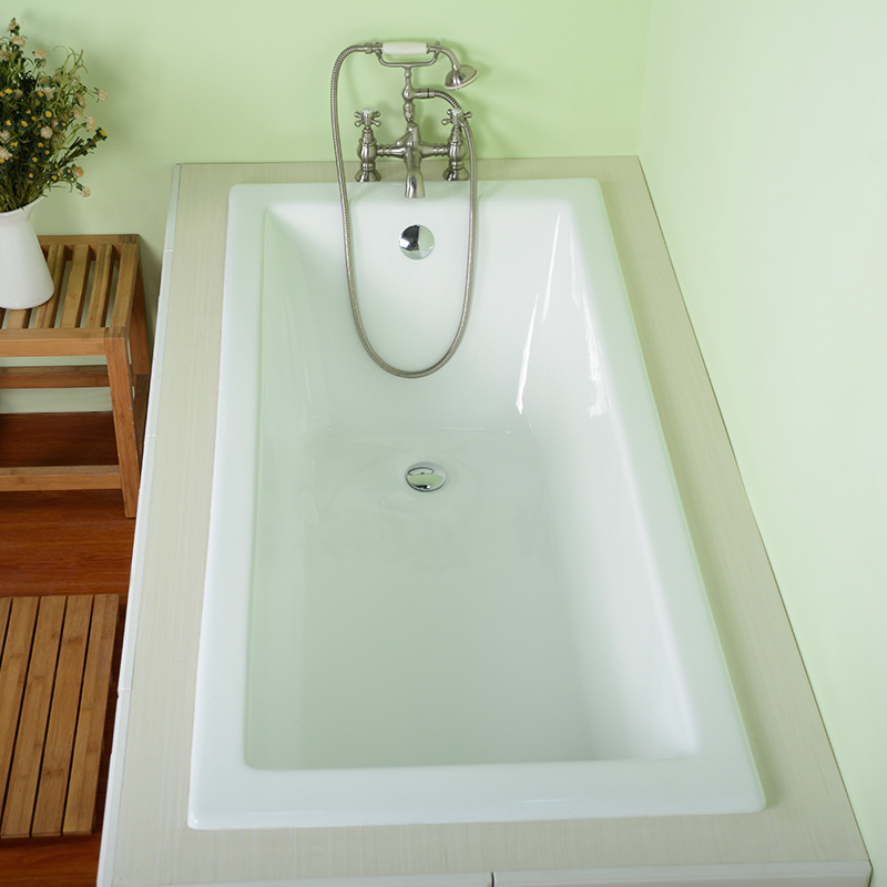 metal bathtubs for sale outdoor soaking tub Wide Size Built In Cheap Cast Iron Bathtub for sale