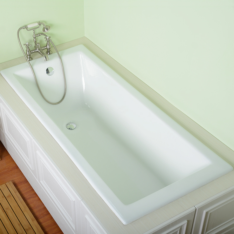 metal bathtubs for sale outdoor soaking tub Wide Size Built In Cheap Cast Iron Bathtub for sale