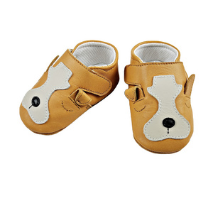 Bede Factory direct sales cartoon casual shoes for baby boys and girls Real leather rubber soles non-slip children's first baby