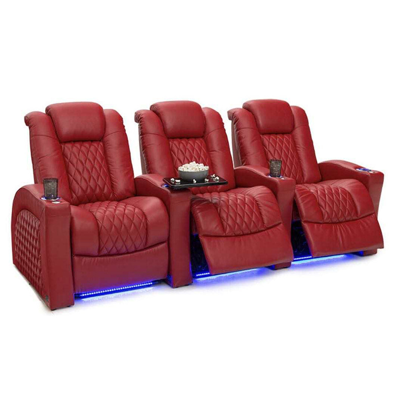 Leather reclining theater factory direct sale movie theater couch Home theater chair seating