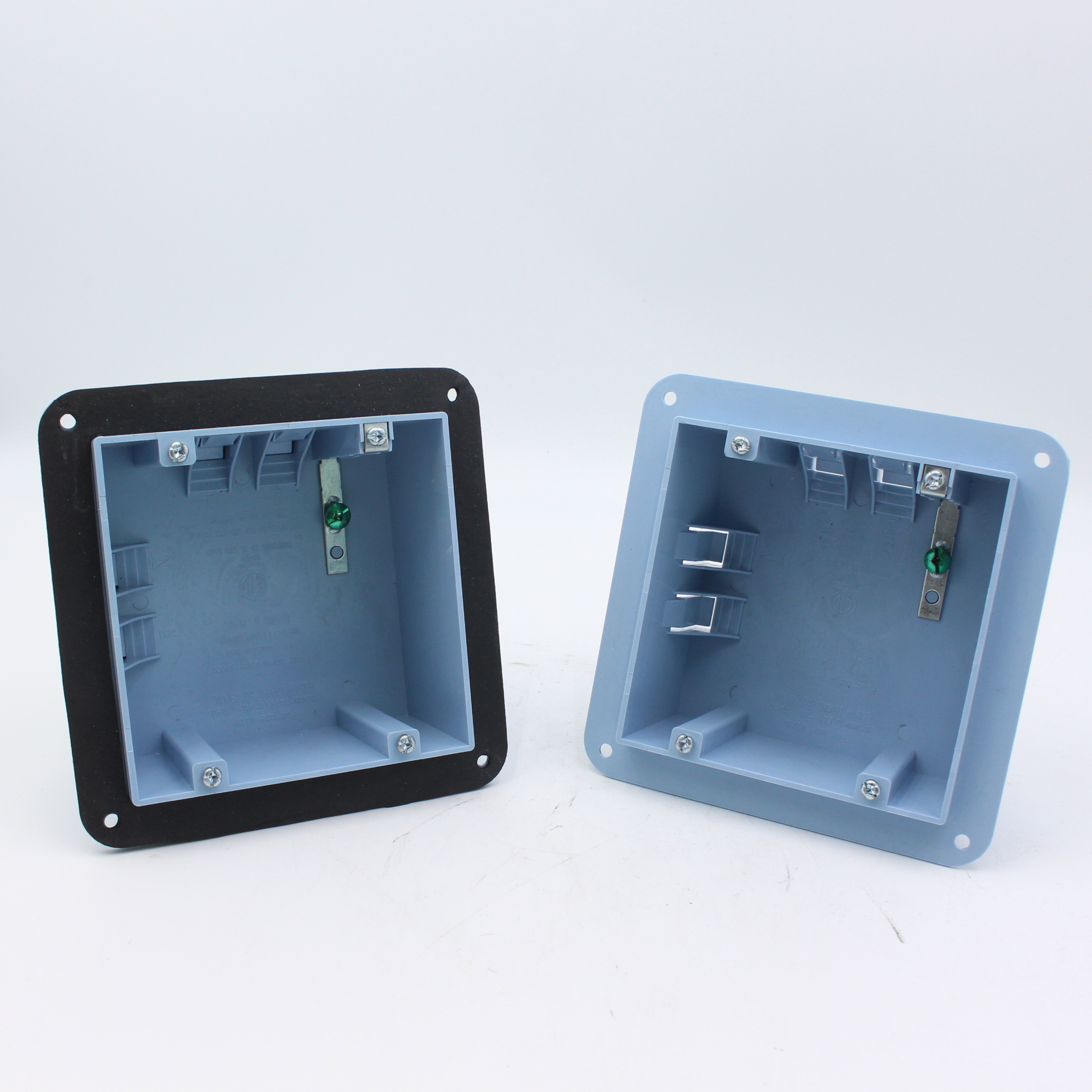 cETL Listed Wall-Mounted Junction Box square SPB-6 PVC Weatherproof Plastic  electrical Socket switch box