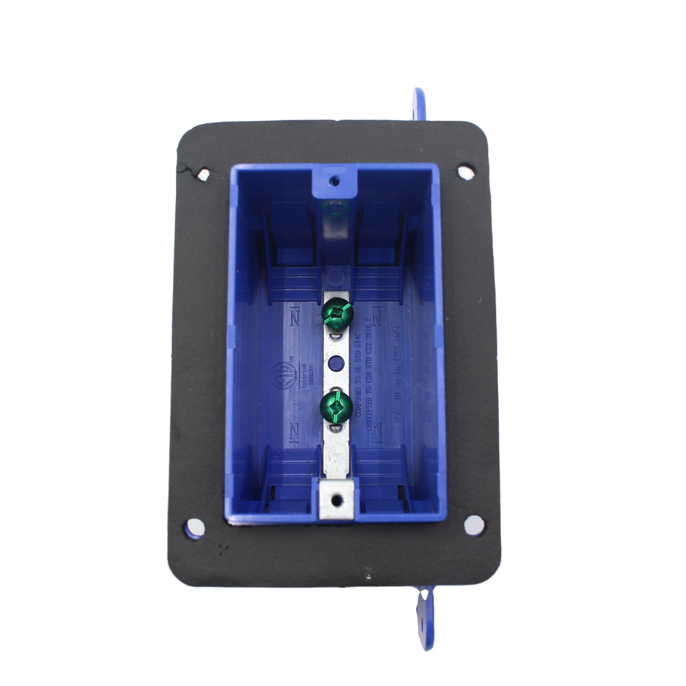 cETL Certified SWPB-1 Non-Metallic Ceiling Box 1-Gang Electrical Plastic Outlet Enclosure Resistance Boxes Electronic Devices