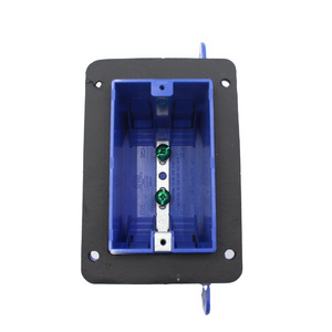 cETL Certified SWPB-1 Non-Metallic Ceiling Box 1-Gang Electrical Plastic Outlet Enclosure Resistance Boxes Electronic Devices