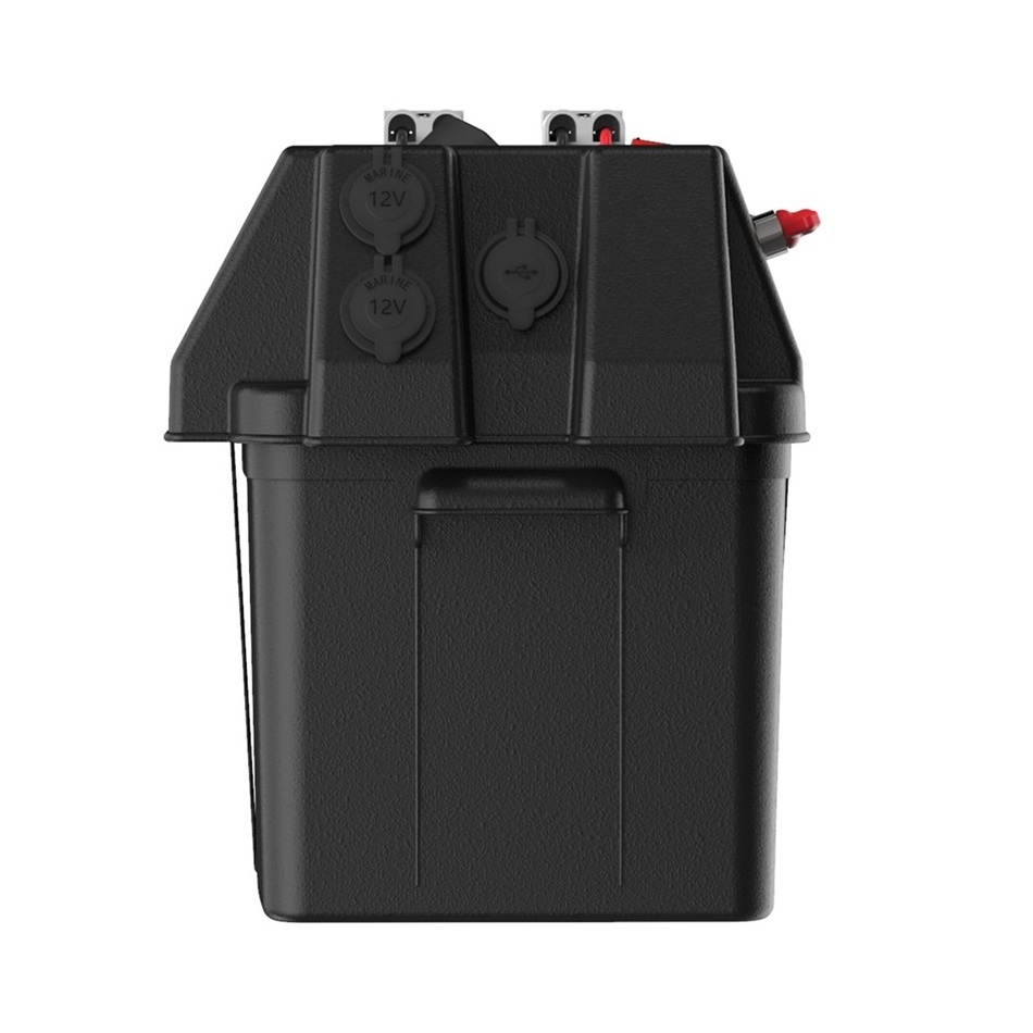 Plastic energy storage Waterproof Solar battery box Car Waterproof 12v Battery Box