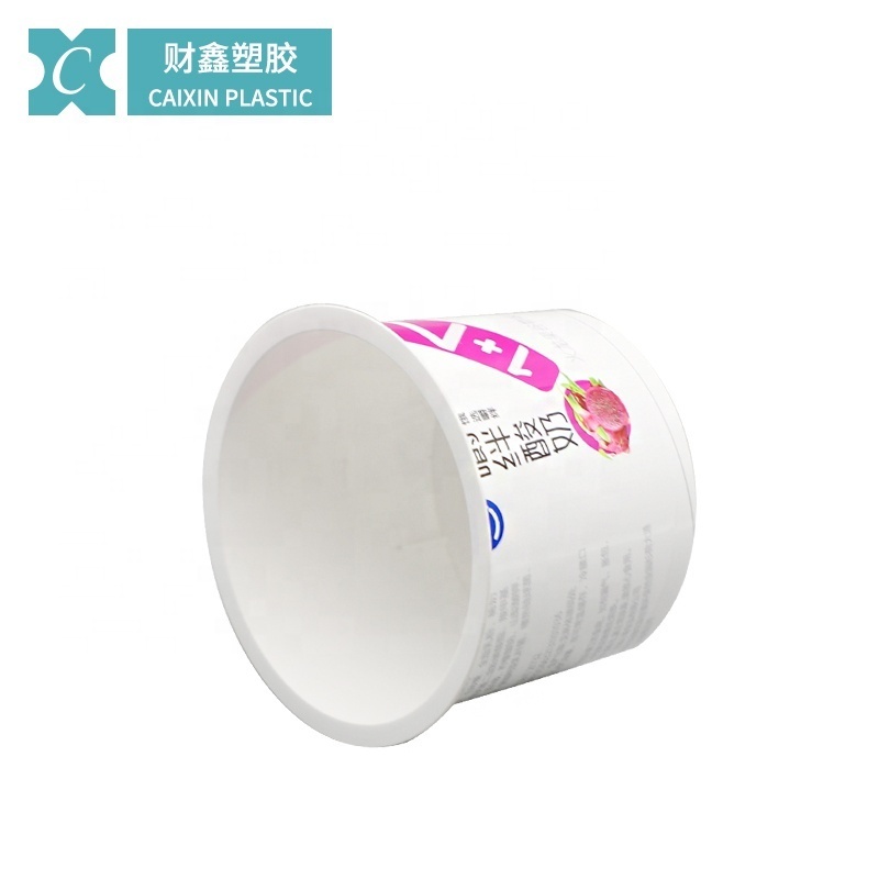 Food packaging factory 300ml yogurt cup packaging large yogurt container ice cream container suppliers