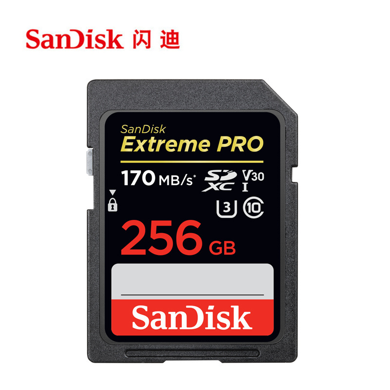 SanDisk Extreme PRO High Speed sd card 32GB 64GB 128GB Memory Card 256GB U3 V30 Class10  SDXC SDHC for  camera