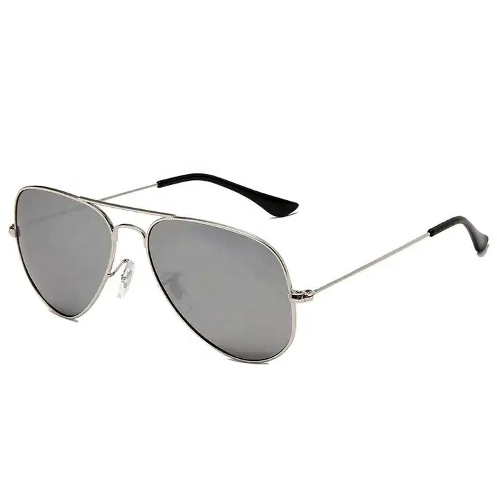 High nickel stainless steel Ray cat 3 UV 400 polarized 3025 luxury designer famous brand metal square Sunglasses factory price