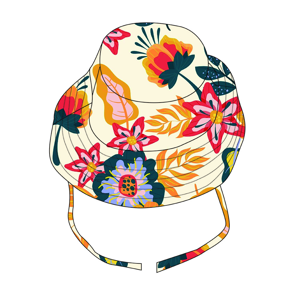 Mildream Kids Bucket Hat for Girls & Boys Cool Reversible Beach Sun Teen Toddler Bucket Hat Ages 3-14 Years