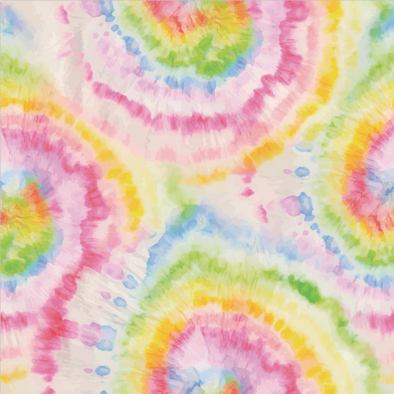 Wholesale  Roll Tie Dye Reactive Print 100% Cotton Muslin Fabric