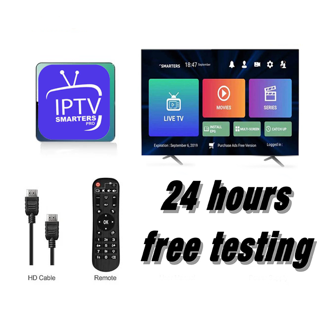 2023 Hot Selling 4K IPTV Provider Free Test Points Panel WiFi Support EX YU Germany Austria Albania IPTV Reseller