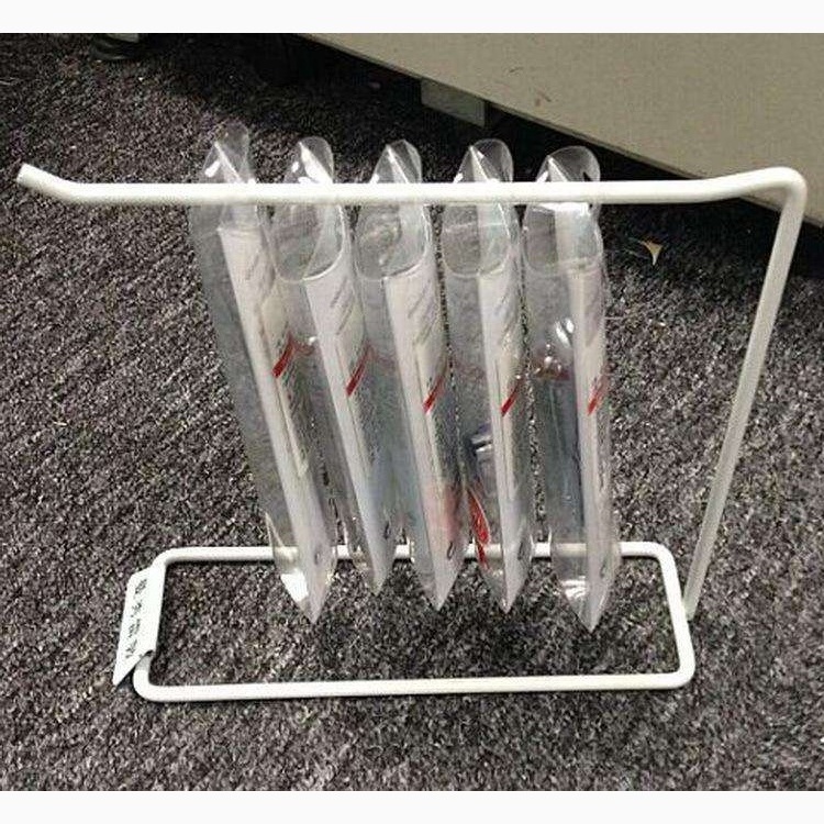 One Hook Wire Countertop Display Rack for small bags display stand