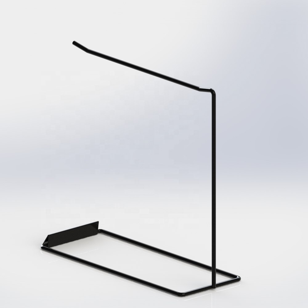 One Hook Wire Countertop Display Rack for small bags display stand