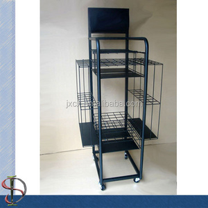 Customized Umbrella Display Stand metal display rack for umbrella