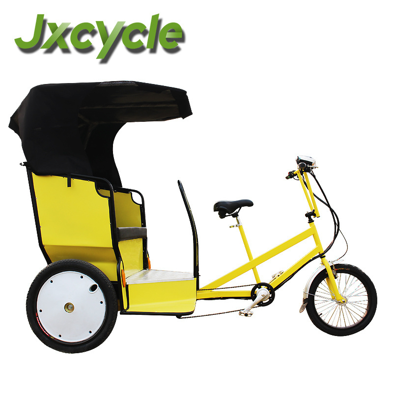 pedicab rickshaw electric 3 wheel taxi bike for passengers